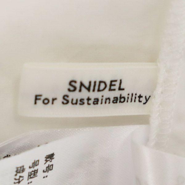 SNIDEL Long Sleeve One Piece 1 White SWFO211045 Women Used