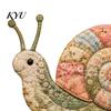 Kreative Hobby-Sets Garten-Tier-Patchwork DIY-Kit, Floraler Stoff Nähen Niedliche Textilkunst Starter-Kit Schmetterling Vogel Basteln für Erwachsene, Zuhause