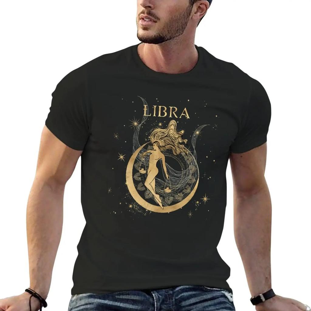 Libra zodiac woman T-Shirt summer clothes animal prinfor boys cotton t shirts