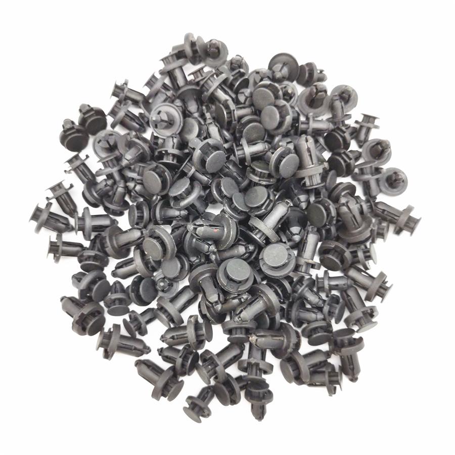 5 Modelů 150ks Univerzální Plastové Příchytky Nárazníků pro Auto Zacvakávací Zatlačovací Šroub Nýt Panelové Upevňovací Klipy pro Auto