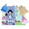 Magnetyczne Puzzle Lalka do Ubierania Model Stylizacja 58 szt.