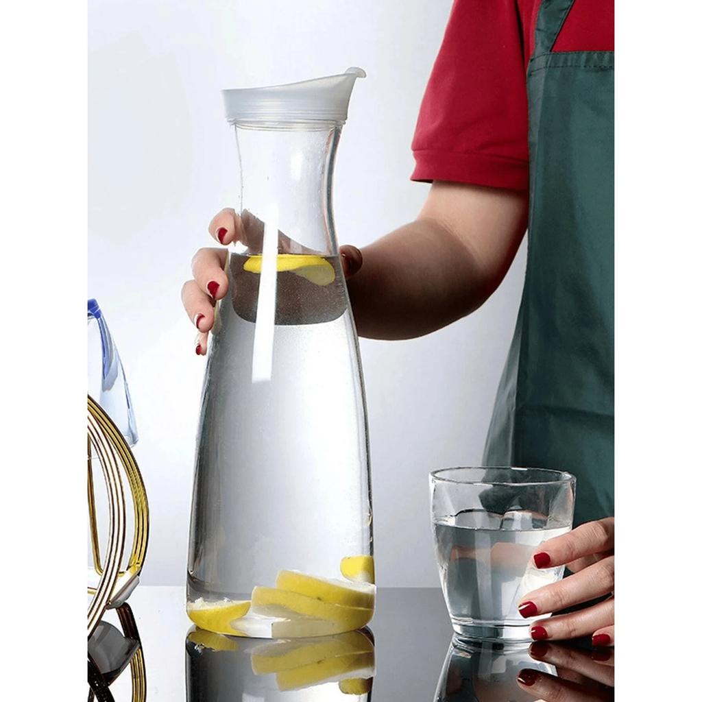 600/1100/1600ml Akryl Juice Kallvattenflaska Stor Kapacitet Kaffe Mjölkkanna Värmebeständig Vattenkanna Karaff Dryckesvaror