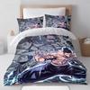 Fashion J-Jujutsu Kaisen Duvet Cover Pillowcase Bedding Set 2/3piece set Adult Kid Bedroom Single Large Size Home Textiles