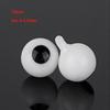 4mm 6mm 8mm 10mm Glass Eyes Eyeball Handle Style Black DIY Doll Making Crafts Accessories Safety Animal Toys