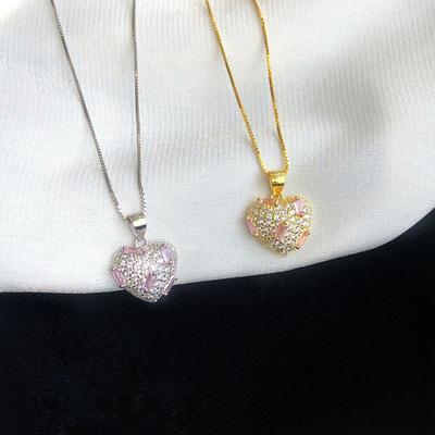 Colier de lux cu diamante, cu temperament super-zână, versatil, pentru femei, cu claviculă, retro francez