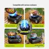 Windproof Portable Outdoor Butane Cassette Stove for Tea and Cooking