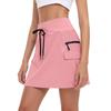 Hiking Skirt High Waisted Golf Dressy Casual With Zipper Pockets Workout Sport Quick Dry Skirts