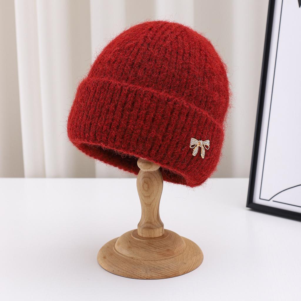 Foreign Trade Big Head Circumference Wool Hat Women'S Autumn And Winter Fashion Show Face Small Versatile Ear Protection Warm Men'S Knitted Hat