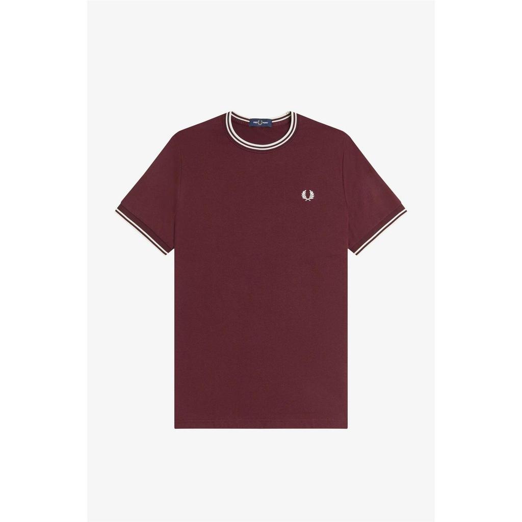 Fred Perry Mens Tipped T-Shirt