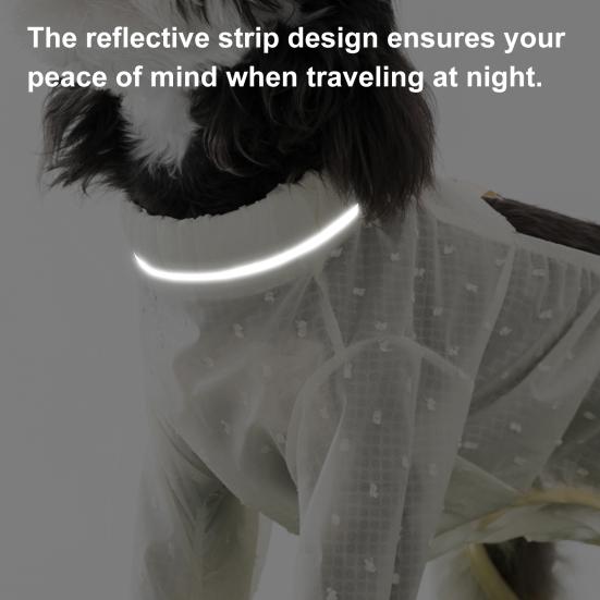 Pet Anti Dust Pants Waterproof Anti-Slip Dog Paw Protector Shoes Rain Boots with Adjustable Suspender Dirty-Proof Belly for Outdoor Hiking Walking