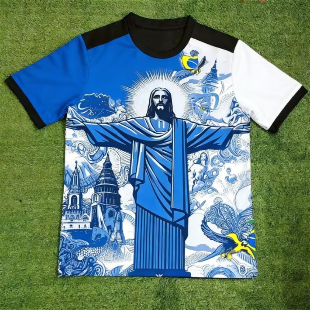 Fashion JESUS Printed T-shirt Summer Kids Casual Outdoor Girl and Boy Short Sleeved Tees Top Pullover