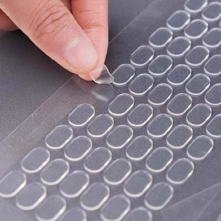 Rutschfeste durchsichtige Klebepflaster Armaturenbretter Figurenständer Aufkleber Waschbare Formel Sicher für empfindliche Autooberflächen