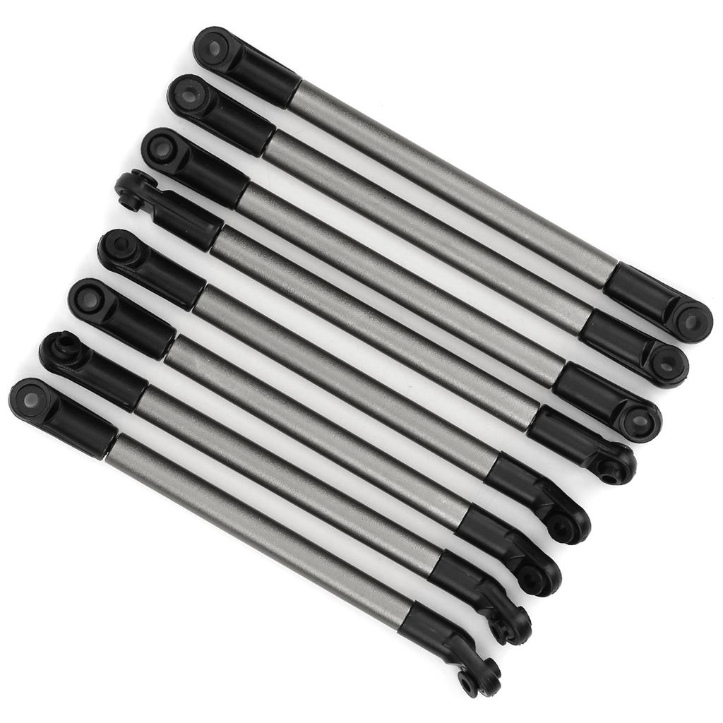 8pcs Metal Link Rod Pull Rod 275MM Wheelbase RC Accessories Fit for 110 RC Crawler