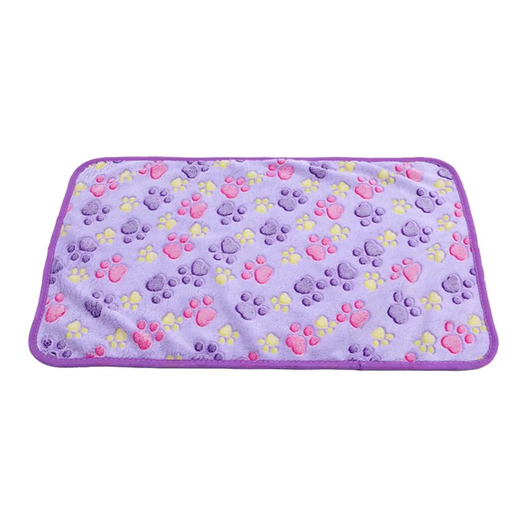 Pet Blanket Bed Mascotas Cama Perros Cachorro Soft Cute Printing Pets Fleece Sleep Mat Pad For Dogs And Cats Lovely Cushion