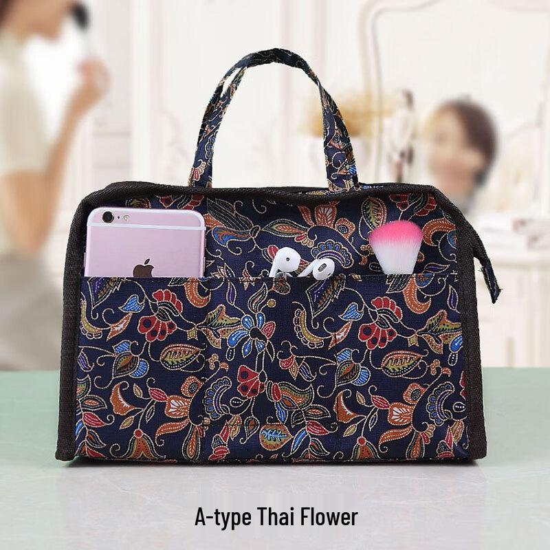 OLOMM Waterproof Oxford Cloth Multi-Pocket Organizer Bag