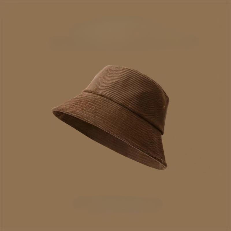 Chapeau de pêcheur chaud en velours côtelé pour l'automne et l'hiver