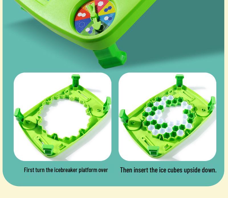 Penguin Rescue: Ice Breaker Educational Toy for Parent-Child Interaction