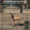WiFi Hunting Camera 25m Bluetooth Connection Ultra Clear APP Remote Viewing Setting Outdoor Wildlife Camera