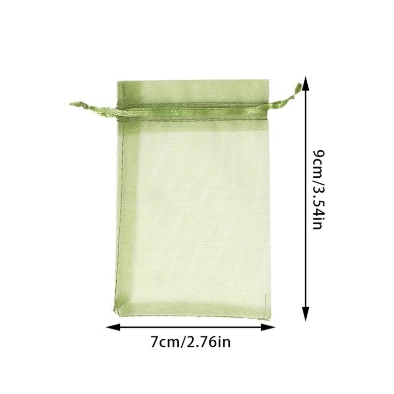 

100 Pieces Grape Strawberry Fruit Grow Bags Net Plant Protection Bags For Pest Control Garden Tools Anti-Bird