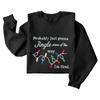 Christmas T-Shirts And Sweatshirts, Women'S Sweatshirts, Long-Sleeved Pullover Sweatshirts, Women'S Long-Sleeved Tops