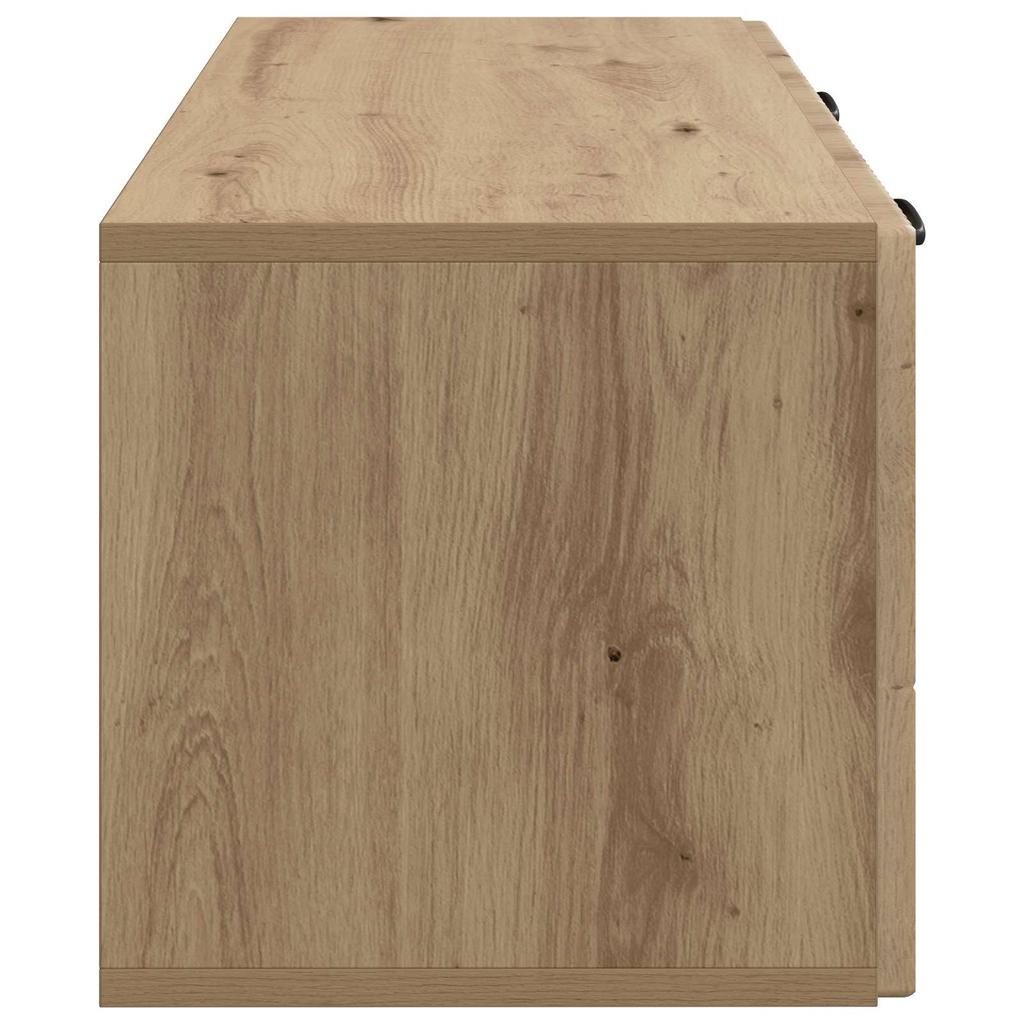 Wall Mounted TV Cabinet Artisan Oak 78.5 x 31 x 30 cm