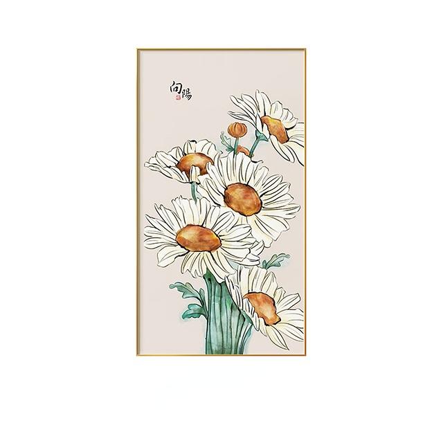 Nowoczesne akwarele kwiaty plakaty drukuj martwa natura atrament obrazy na płótnie obrazy na ścianę do sypialni dekoracje ścienne obrazy do salonu