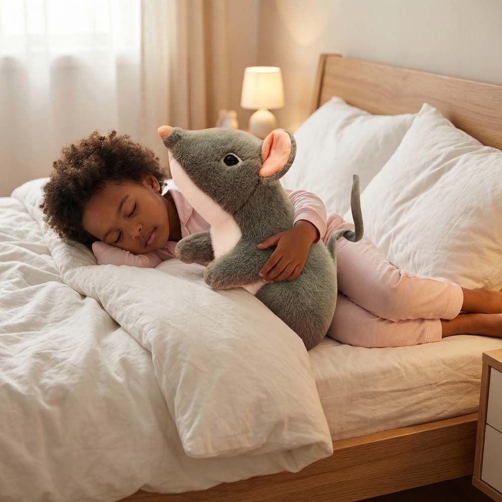 Lebensechte kleine Maus Simulierte Maus Plüschpuppe 27CM Mauspüscheltiere Desktop-Haustiere