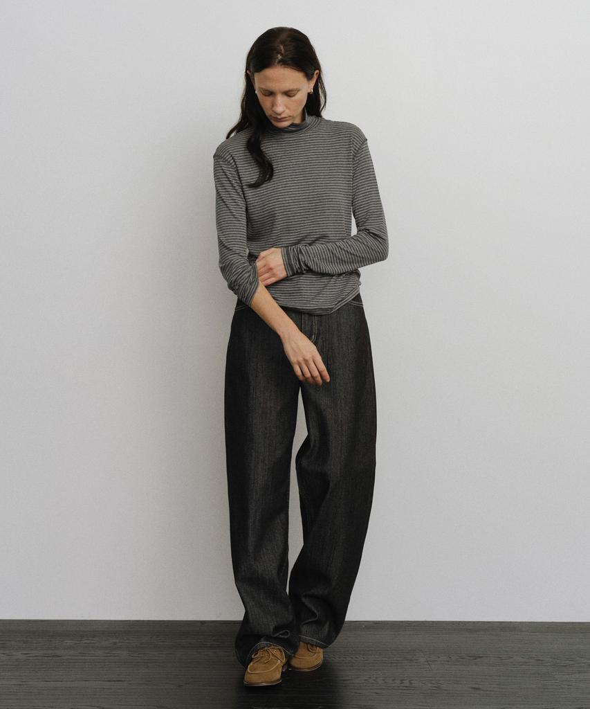 Yulago Stripe Polar T-Shirt
