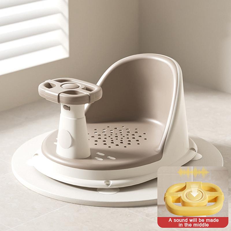 

Children S Shower Seat Portable Shower Stand For Newborns And Young Children Children S Growth Accessories серый