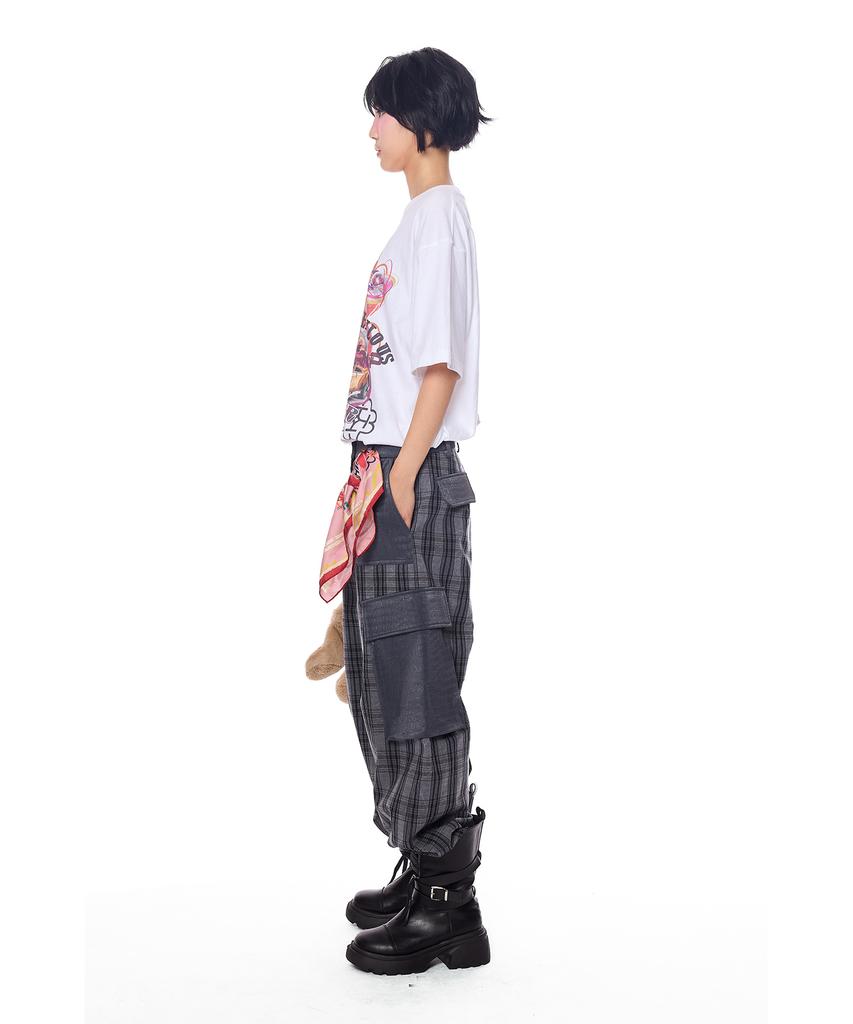 GREEDILOUS Yh Baby Racing Oversized T-Shirt