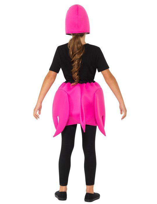 Déguisement Flamenco Rose Enfant - SMIFFY'S - Costume à Capuche Multicolore