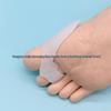 Double-Toe Soft Silicone Separator for Hallux Valgus and Varus Correction