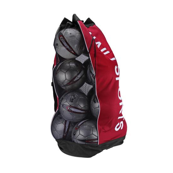 Soccer Ball Bag Drawstring Soccer Mesh Ball Bag Adjustable Heavy Duty Sports Equipment Net Sack for Basketball Volleyball Football
