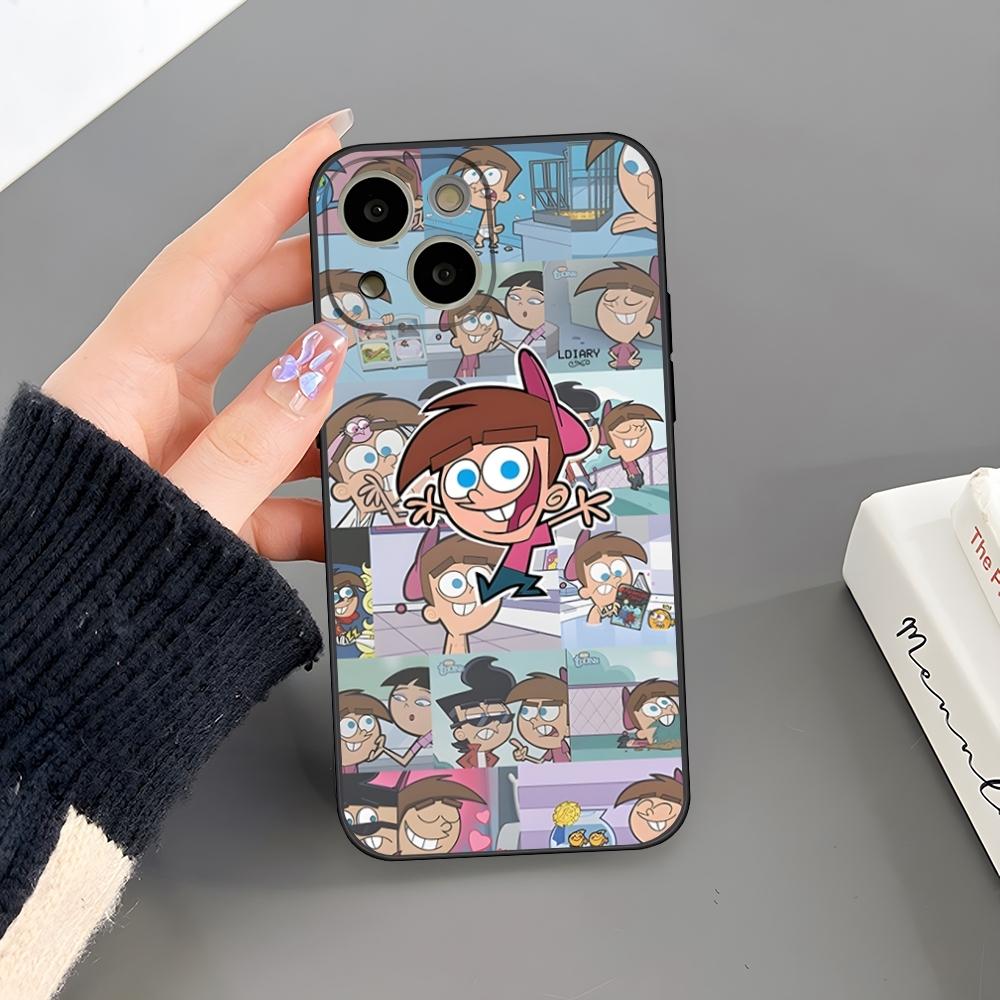 Cartoon The Fairly OddParents Phone Case For iPhone 18 17 Pro Max 16 15 14 Pro Max 13 Mini 11 12 Xr X Xs SE Plus Back Cover