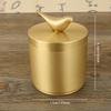 Bird brass covered ashtray,retro metal windproof ashtray,ashtray storage container suitable for office tea tables,car ashtrays