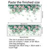 Green Leaf Wall Decals Plant Flower Butterfly DIY Removable Wall Stickers Peel And Stick Art Wallpaper For Living Room