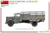 MiniArt German Army Cargo Truck Type PmQ600 Plastic Model Kit MA35449 1/35 WW.II 3-ton 3.6-36S Mid-Production