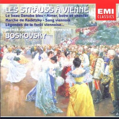 CD J. STRAUSS - Les Strauss i Wien 077776275123 EMI Classics Icke Japan Klassisk Begagnad