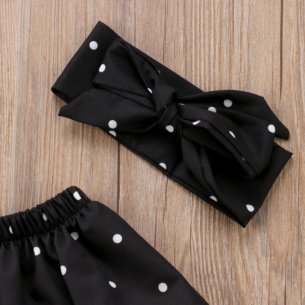 Cheap Fashion Toddler Baby Girls Black Blouse Top Hole Casual Denim Pants Outfits Set Joom