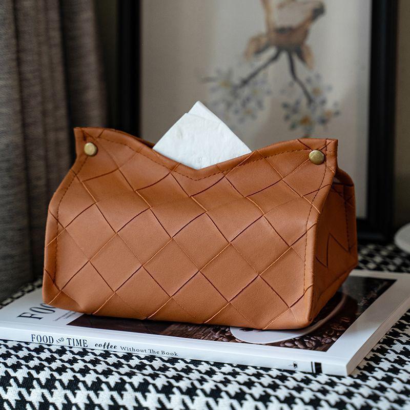 Elegant Waterproof Tissue Holder Box for Home: Living Room, Bedroom, Bathroom Storage