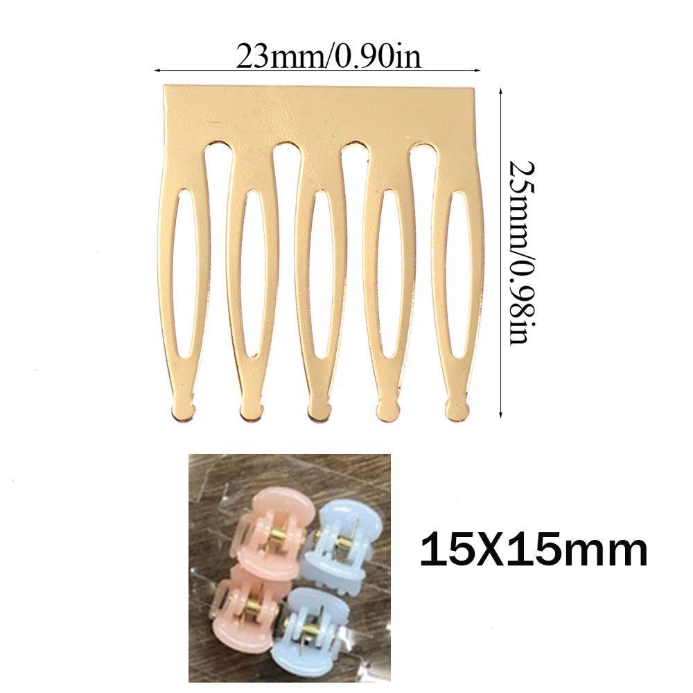 Mini Decoration Accessories Hair Comb Dolls Head Clip DIY Doll Hairpin Headwear Headdress Toys