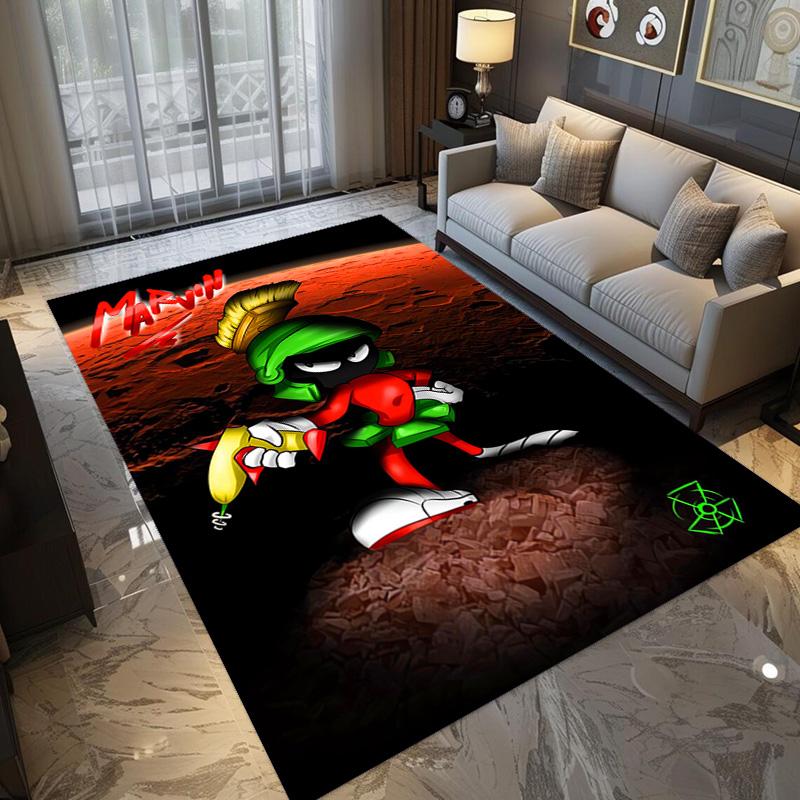 Marvin Martian DJ Funk carpet Living room and bedroom mats floor mats Christmas gifts Room Bathroom mat