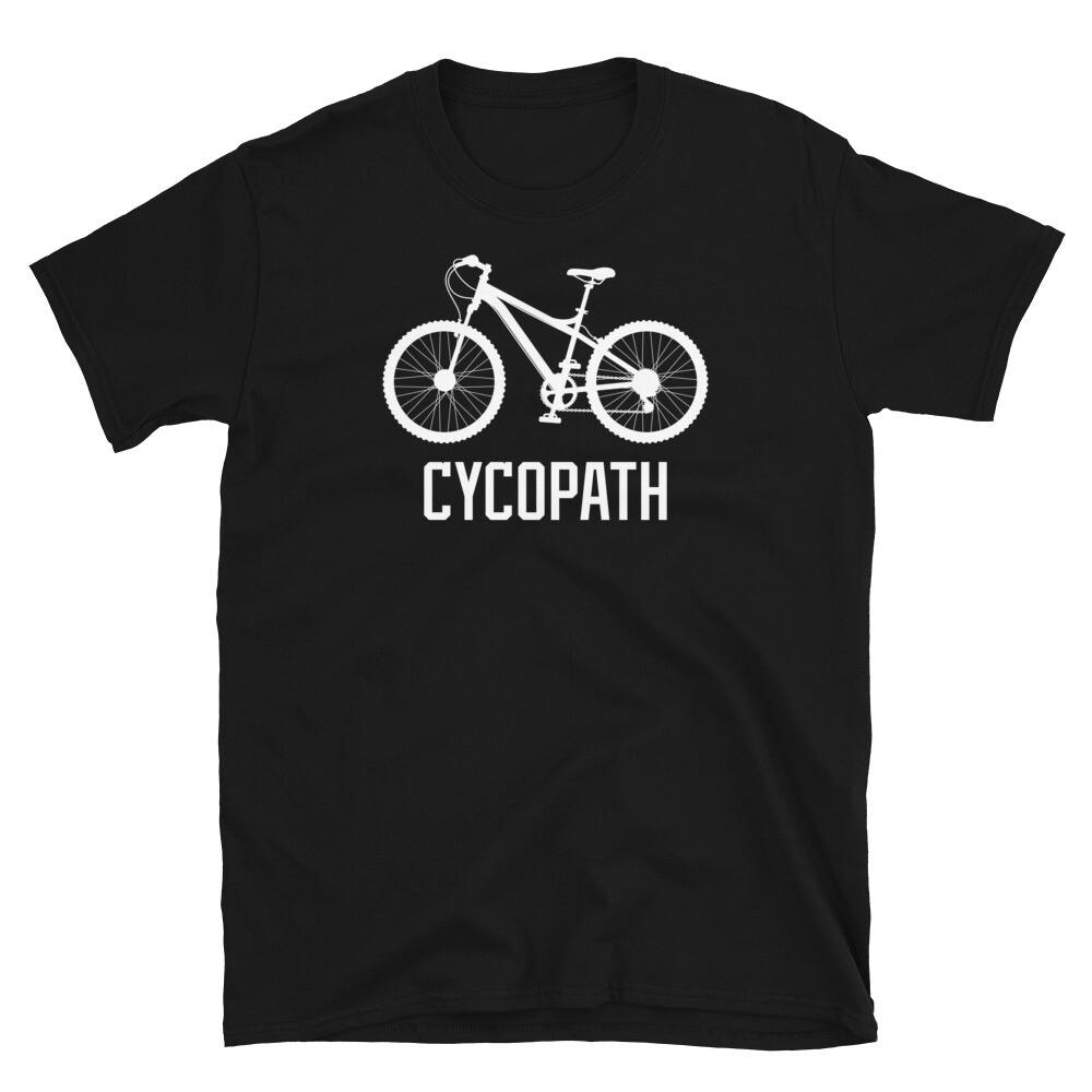 Cycopath Велосипед MTB Велоспорт Новинка Подарок Юмор Короткий рукав Унисекс Футболка 2XL