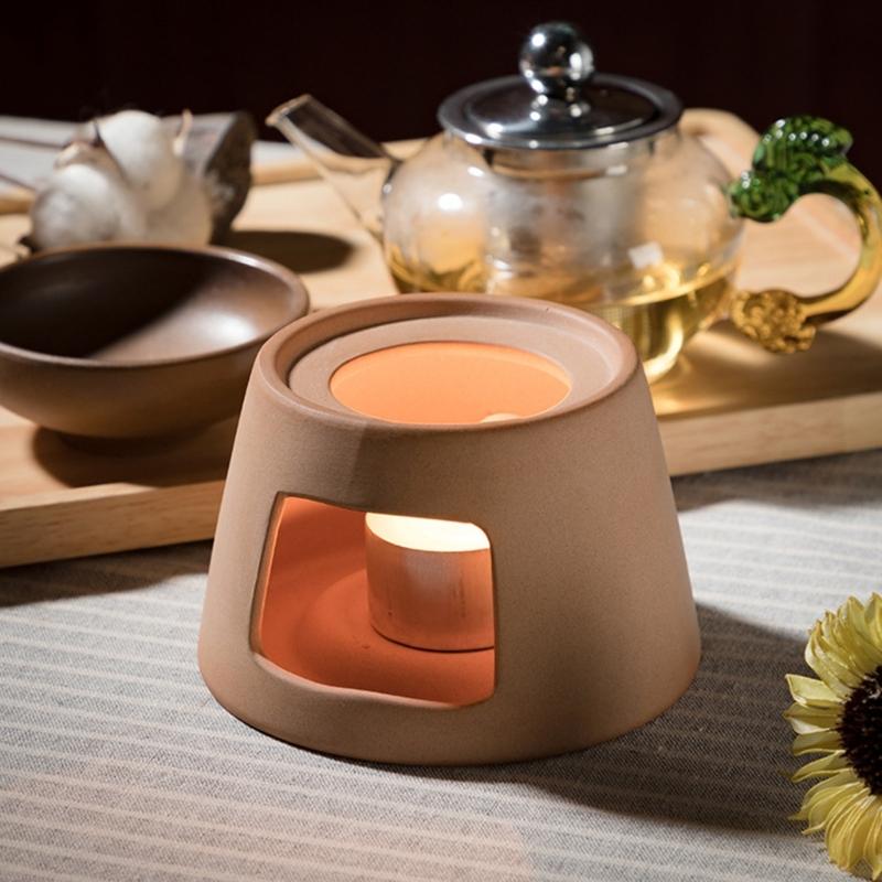 Ceramics Aromatherapies Burners Diffuser Candle Stand Teas Heater Teapot Warmer For Home Use And Flavor Preservations