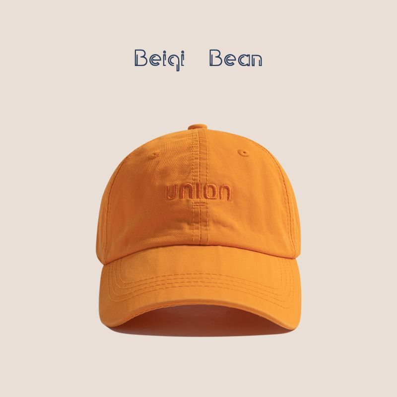 

Baby Sun Protection Cap With Embroidered Letters For Summer Outdoor Play помаранчевий