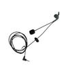 Neutral Football Referee Bluetooth Headset with In-Ear Walkie Talkie and 3.5mm Interface