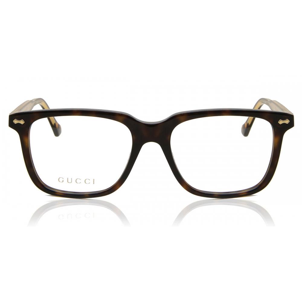 

Gucci Gg0737o 006 Men Eyeglasses Havana/53