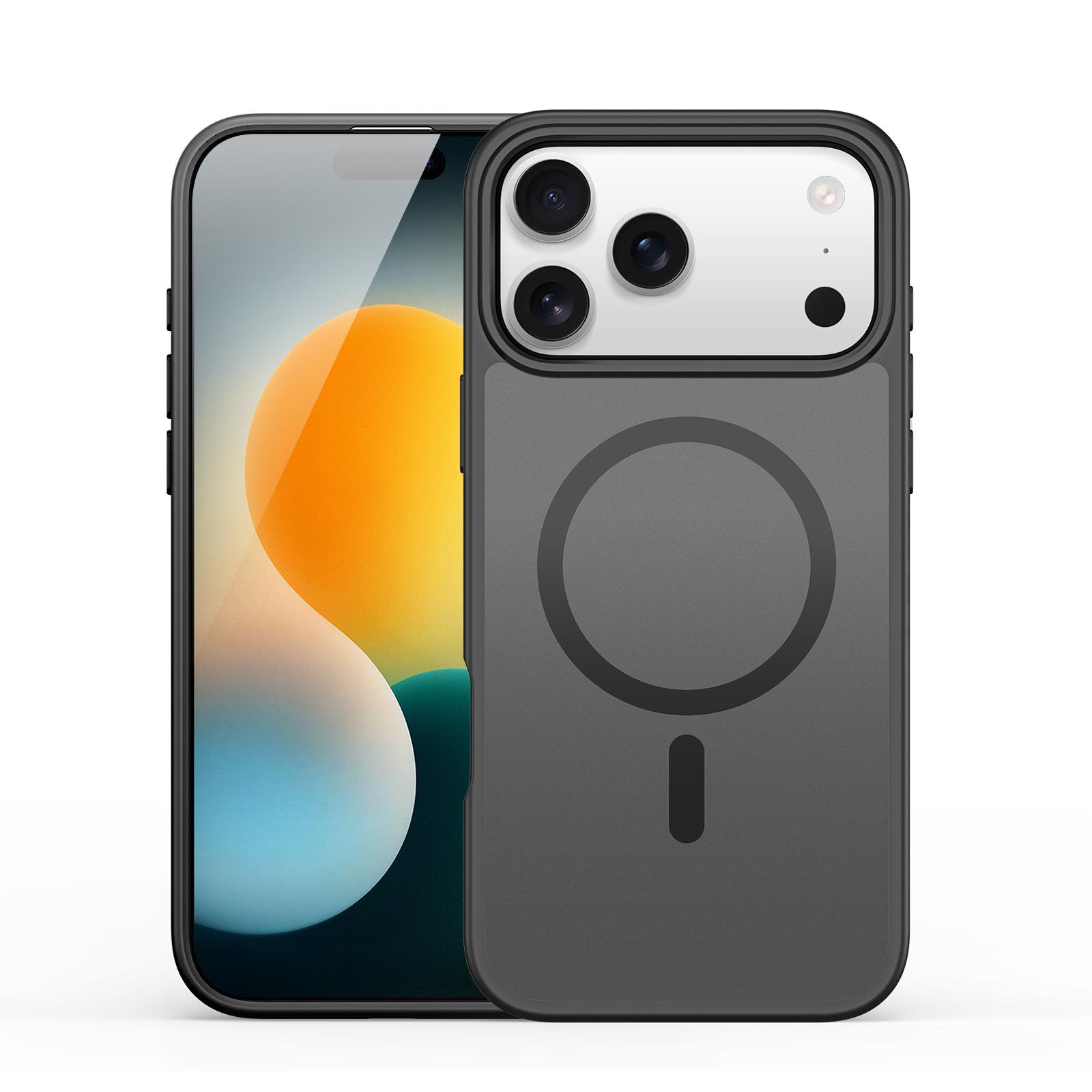 

Для чохла iPhone 17 Pro Max DUX DUCIS серії Yind PC+TPU Чохол для телефону Сумісний з MagSafe Black