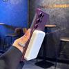 Frosted Magnetic Charging Phone Case for Samsung S25 Ultra: Borderless, Drop-proof Protective Cover.