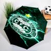 Cori-tiba Football Club Crest Printed Automatic Umbrella, 8-Frame for Travel, camping, Casual Umbrella, Essential Gift for  for family and friends